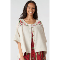 Deeksha Top - Flax